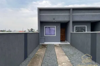 Casa geminada nº 01 com 2 dormitório a venda em barra do sul - salinas