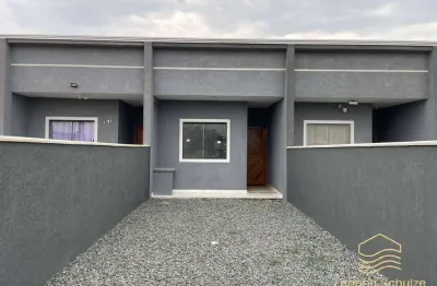 Casa geminada nº 02 com 2 dormitórios a venda em barra do sul - salinas