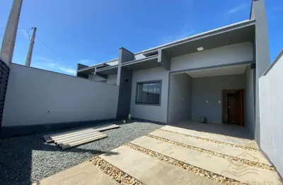 Casa geminada averbada com 2 dormitórios - balneário barra do sul- centro