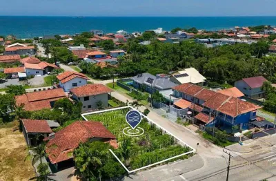 Terreno esquina à 200m da praia da salinas - balneário barra do sul