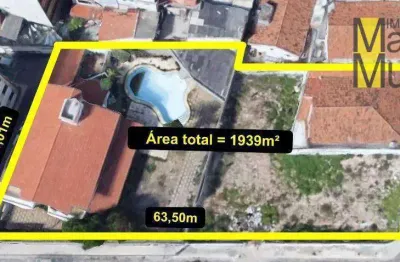Terreno à venda, 1939 m² por r$ 4.848.000,00 - papicu - fortaleza/ce