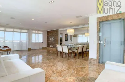 Edifício ana amélia boulevard -  apartamento de alto padrão com 3 dormitórios à venda, 221 m² por r$ 2.500.000 - mucuripe - fortaleza/ce