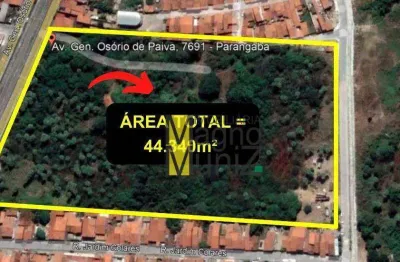 Terreno para alugar, 44340 m² por r$ 39.358,53/mês - canindezinho - fortaleza/ce
