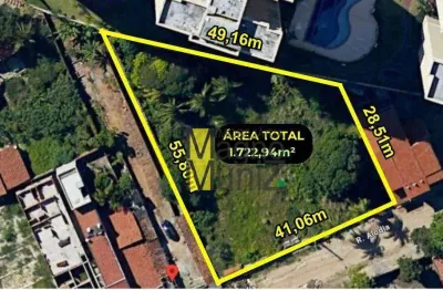 Terreno à venda, 1.722,94 m² por r$ 1.400.000 - cambeba - fortaleza/ce