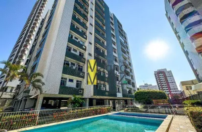 Edifício village saboia - apartamento com 3 quartos à venda, 99 m² por r$ 597.000 - meireles - fortaleza/ce