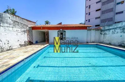 Casa plana com piscina e 3 quartos à venda, 396 m² por r$ 519.000 - papicu - fortaleza/ce