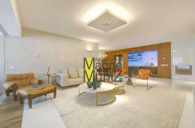 Apartamento alto padrão e semi-mobiliado com 261m², 4 suítes à venda - meireles - fortaleza/ce