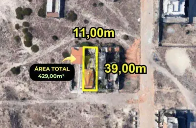 Terreno amplo à venda, 429 m² por r$ 215.000 - praia do futuro - fortaleza/ce