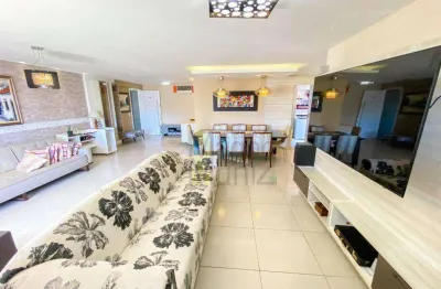 Ed. edifício allambra -  apartamento alto padrão com 3 quartos para alugar, 126 m² por r$ mês 4.200,00 - cocó - fortaleza/ce