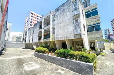 Edifício pca i (acarau) -  apartamento com 3 quartos para alugar, 89 m² por r$ 1.400,00/mês - cocó - fortaleza/ce