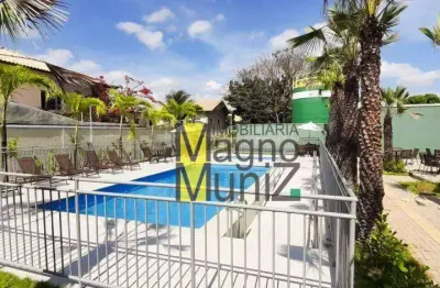 Condomínio conquista eusébio - apartamento com 2 quartos para alugar, 46 m² por r$ 1.300/mês - eusébio - eusébio/ce