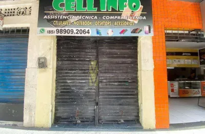 Loja para alugar por r$ 1.200,00/mês - centro - fortaleza/ce