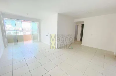 Condomínio Residencial Joaquim Dourado - Apartamento com 3 quartos para alugar, 110 m² por R$ 4.000/mês - Engenheiro Luciano Cavalcante - Fortaleza/CE