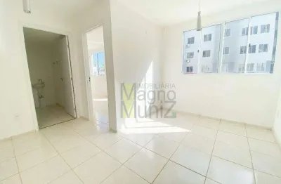 Residencial Reserva Flora II -  Apartamento com 1 quarto para alugar por R$ 900,00/mês - Barroso - Fortaleza/CE