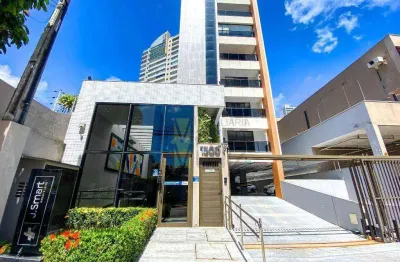 Condomínio J. Smart - Apartamento com 1 quarto para alugar, 42 m² por R$ 2.500/mês - Aldeota - Fortaleza/CE