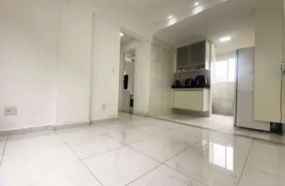 Apartamento à venda, 2 quartos, 1 suíte, 1 vaga, aparecida - santos/sp