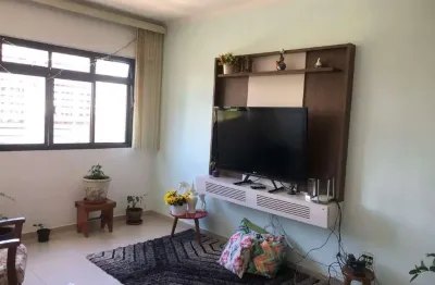 Apartamento à venda, 2 quartos, 1 vaga, encruzilhada - santos/sp