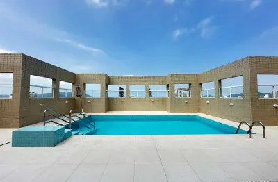 Apartamento à venda, 2 quartos, 2 suítes, 2 vagas, campo grande - santos/sp