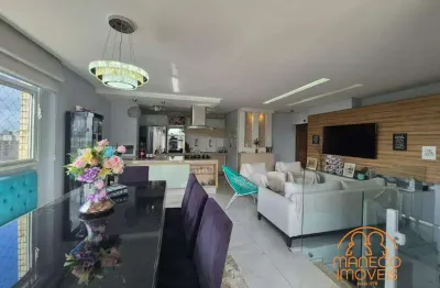 Cobertura à venda, 2 quartos, 1 suíte, 2 vagas, macuco - santos/sp