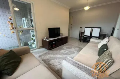 Apartamento à venda, 2 quartos, 1 suíte, 1 vaga, campo grande - santos/sp