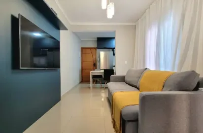 Apartamento lindo 2 dormitórios com 1 vaga - vila gilda