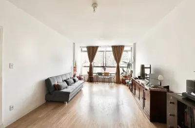 Apartamento no icônico edifício racy - metrô santa cecília.