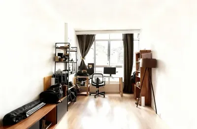 Apartamento no icônico edifício racy - metrô santa cecília.