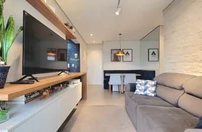 Apartamento 2 dormitórios com 1 vaga - vila bastos - santo andré.