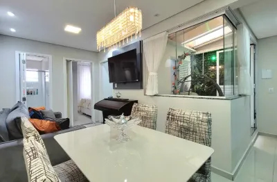 Apartamento 2 dormitórios com 1 vaga - vila marina - santo andré.