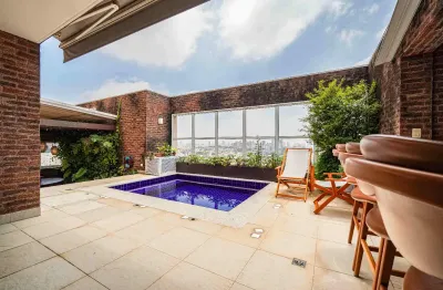 Cobertura à venda no condomínio vitrine klabin - chácara klabin