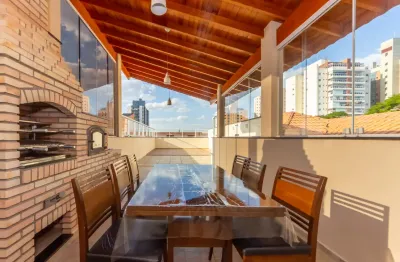 Sobrado moderno com 3 dormitórios e 2 vagas - santa paula - scs.