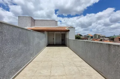 Cobertura 2 dormitórios com 1 vaga - jardim santo alberto - santo andré.