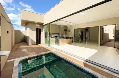 Casa nova com 3 suítes e área gourmet no condomínio village provence