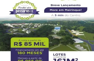 Loteamento em mairinque - novo bairro planejado - investimento ou moradia