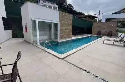 Cobertura com 3 dormitórios para alugar, 156 m² por r$ 4.737/mês - bom retiro - teresópolis/rj