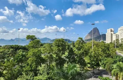 Praia do flamengo - apto de 150m2 com vg - vista deslumbrante