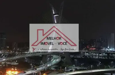 Apartamento para locação mobiliado próximo a berrini / brooklin