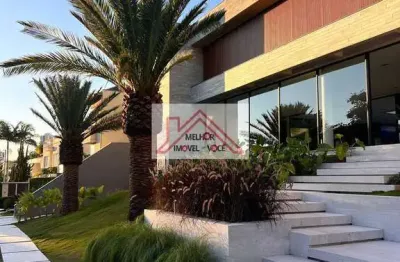 Mansão de altissimo padrão - residencial alphaville 1 - 5 suites - decorada