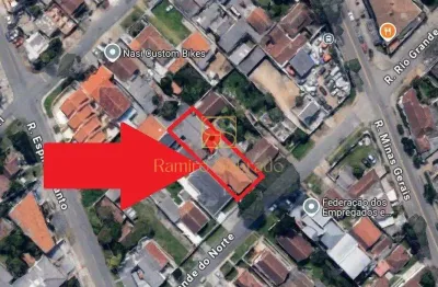 Terreno zr-3 no guaíra  637m  com 5 kitnets e casa, ideal para investimento