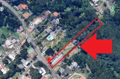 Terreno zr-2 no bairro taboão em curitiba pr  3454,72m  - 20m de testada