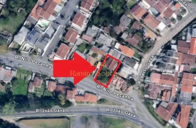Terreno 500m² - zr-2 - 16,60 x 30 no pilarzinho - rua nilo peçanha