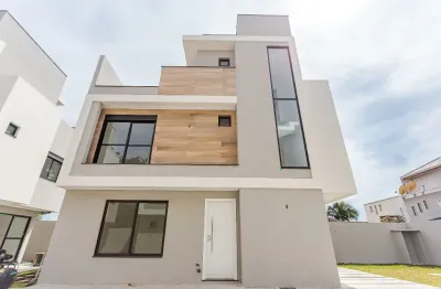 Alto padrao no boqueirao: sobrado novo com 122m² e 41m² de terraco