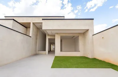 Casa térrea com 3 quartos, piscina e gourmet no bairro nações fazenda rio grande