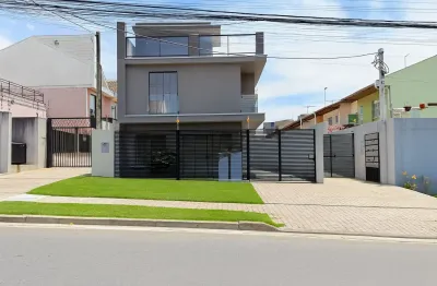 Sobrado de 98m² no alto boqueirão com terraço e 3 vagas de garagem