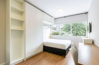 Oportunidade - ótimo flat reformado e mobiliado, 25 m² no coração do centro cívico!