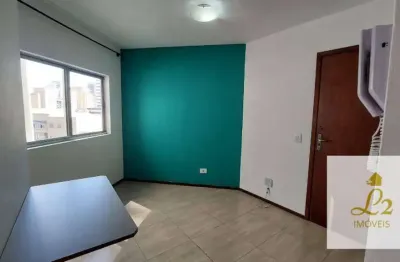 Apartamento com 1 dormitório para alugar, 20 m² por r$ 1.795,00/mês - centro - curitiba/pr