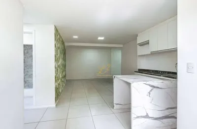 Apartamento com 2 dormitórios e 64 m² no coração do centro cívico com vista pro bosque do palácio - curitiba/pr