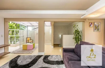 Ótimo sobrado mobiliado à venda, 190 m² - no bacacheri - curitiba/pr - aceita permuta!