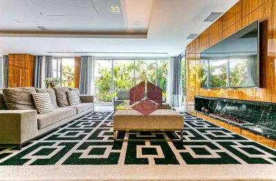 Apartamento à venda, 417 m² por r$ 10.600.000,00 - jurerê internacional - florianópolis/sc