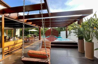 Casa à venda, 1150 m² por r$ 18.000.000,00 - jurerê internacional - florianópolis/sc